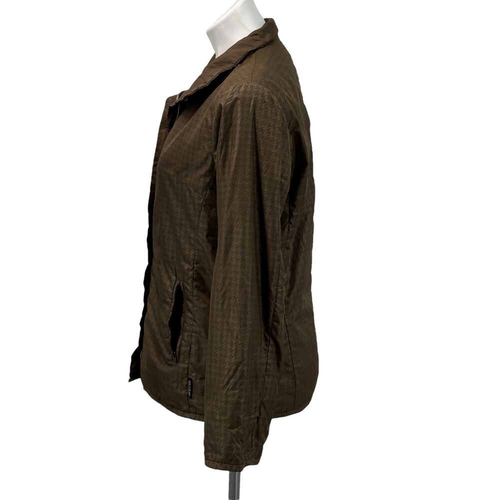 Comme Ca Ism Houndstooth Lightweight Jacket Sz Os… - image 6